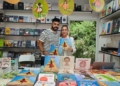 WhatsApp Image 2024 06 09 at 13.57.44 1 Juan Heredia, satisfecho tras su regreso a la Feria del Libro de Madrid