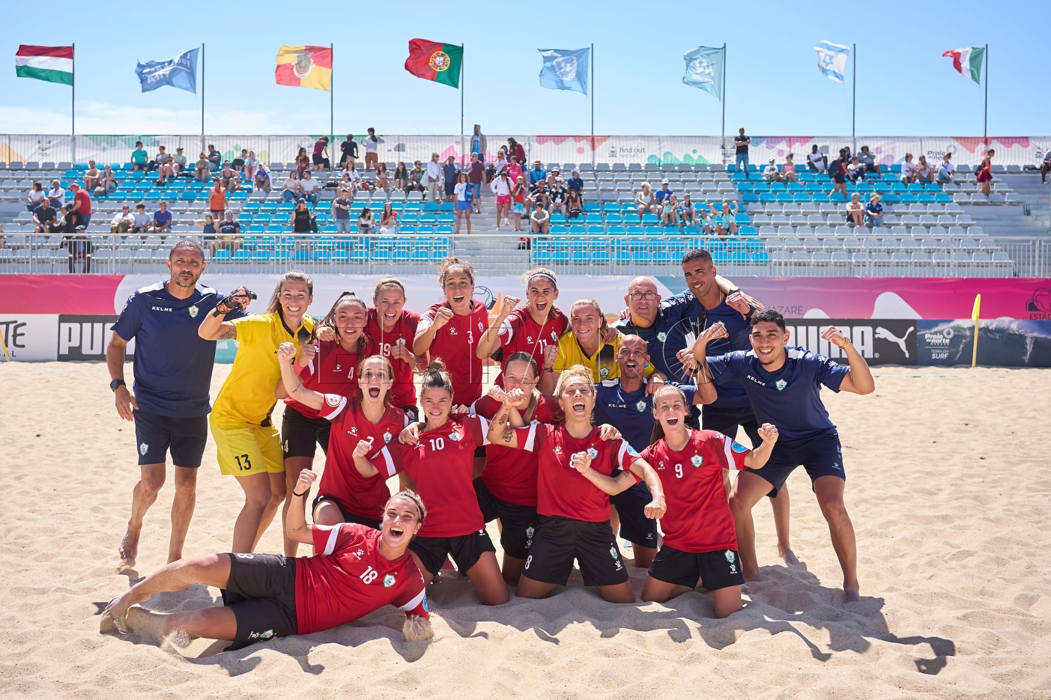 WhatsApp Image 2024 06 15 at 17.13.18 El Higicontrol se mete en la final europea de fútbol playa femenino