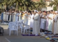 WhatsApp Image 2024 06 17 at 15.24.03 4 Miles de melillenses participan en el rezo multitudinario del Aid al-Adha