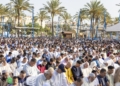 WhatsApp Image 2024 06 17 at 15.24.07 2 Miles de melillenses participan en el rezo multitudinario del Aid al-Adha