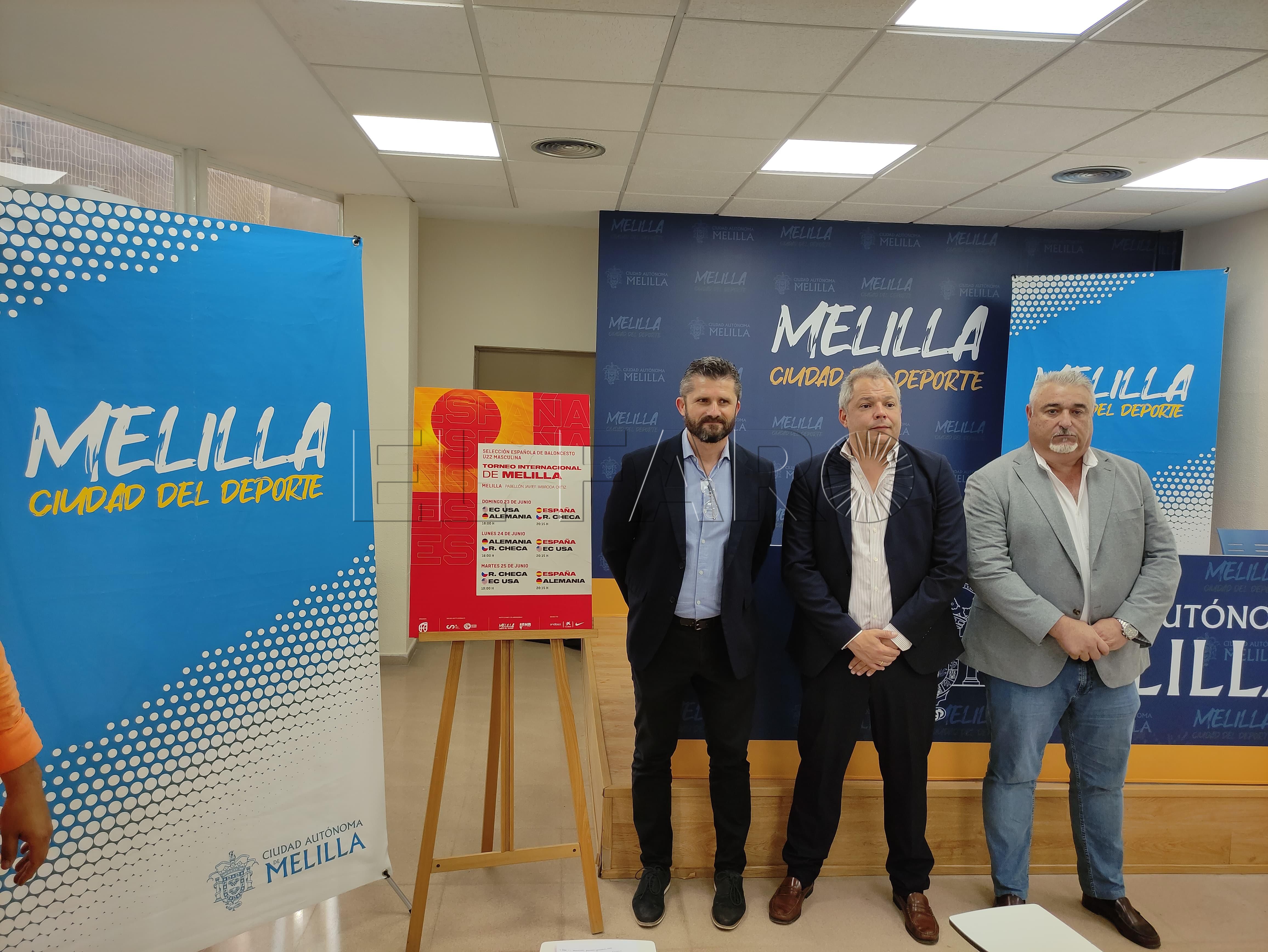 WhatsApp Image 2024 06 18 at 14.34.34 El mejor baloncesto U22 masculino se cita en Melilla con un gran torneo
