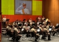 WhatsApp Image 2024 06 20 at 19.59.18 2 La Unidad de Música de la Comgemel emociona al Kursaal en homenaje a Felipe VI y la AGBS