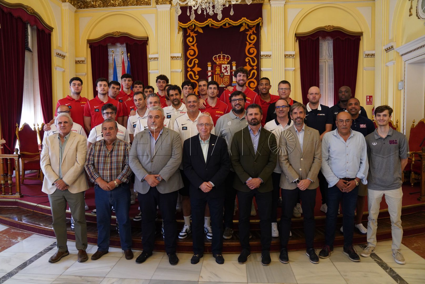 WhatsApp Image 2024 06 25 at 14.13.54 Recepción a las selecciones del Torneo Internacional U22 de baloncesto