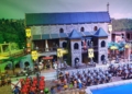 WhatsApp Image 2024 06 29 at 14.05.58 La Casa de Ceuta en Melilla inaugura un diorama de Playmobil sobre el Monasterio de Yuste