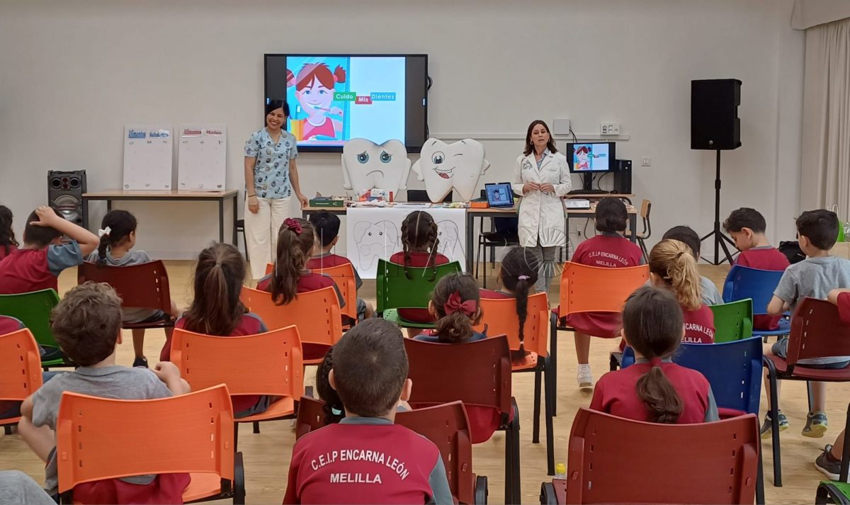 afbfbe05 78ff 43c5 b112 cc4910f71f42 e1717523887872 Los alumnos del Encarna León adquieren una serie de hábitos para el cuidado de su salud bucodental
