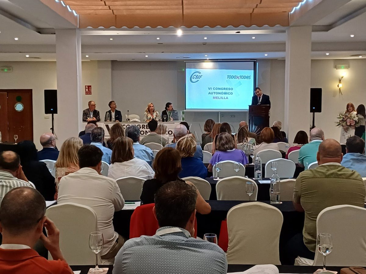 b7e78869 ff10 455f 8bb4 c3f2d90355fb e1718224396191 CSIF Melilla cierra su VI Congreso Autonómico con la presentación de su nueva ejecutiva