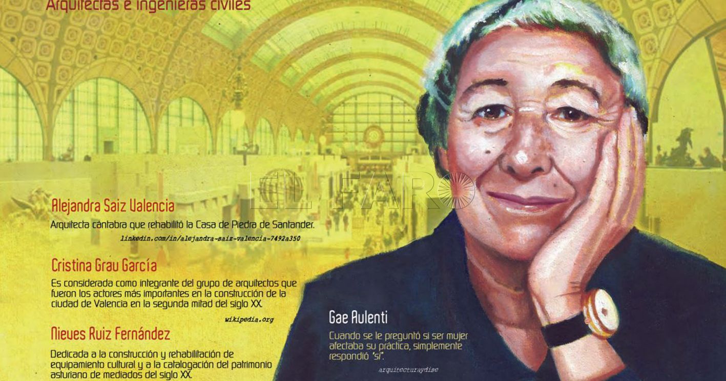 calendario junio SATE recorte SATE-STes dedica su calendario de junio a mujeres arquitectas e ingenieras civiles