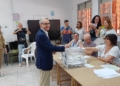 d02a0902 3d22 47da 9f5a 26c64ce1bc3c José Miguel Tasende destaca tener que haber hecho cola para votar y anima a los ciudadanos a participar