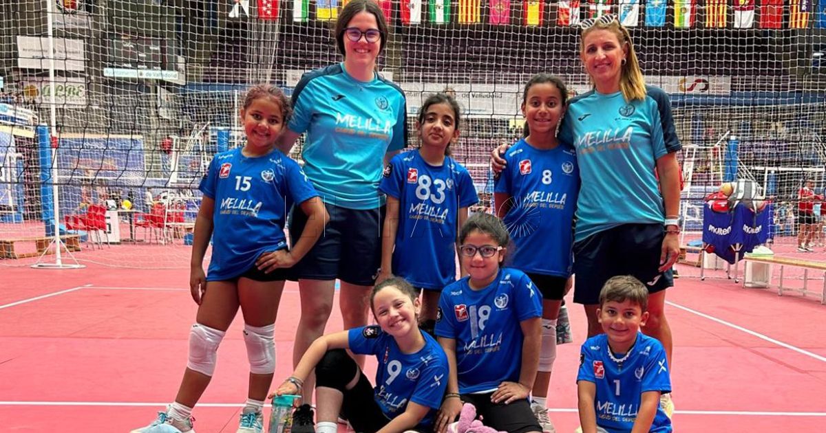 jijiji El CV Melilla benjamín femenino crece a nivel nacional