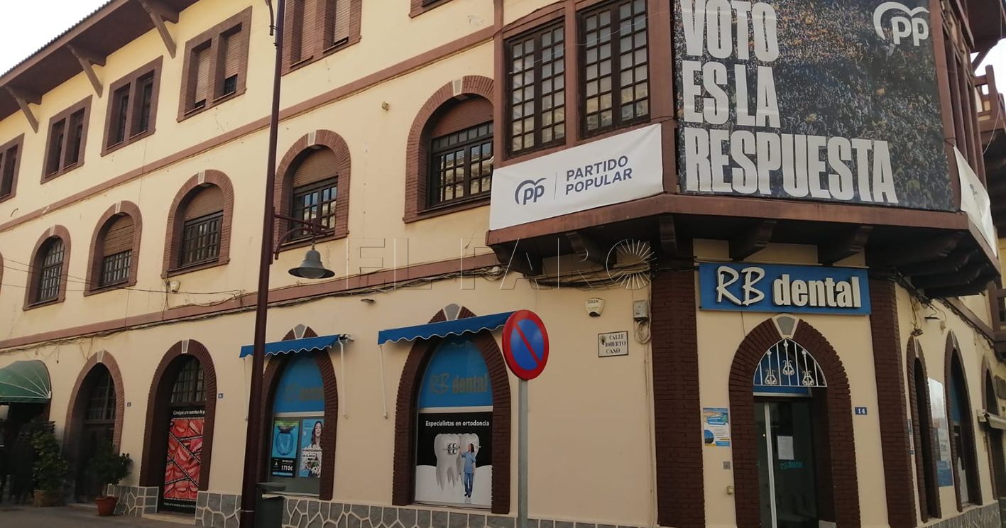 sede pp recorte El PP sube su porcentaje de voto respecto a las generales en 14 autonomías y el PSOE en 4