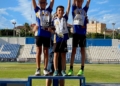 sub 12 El Playa de Melilla cierra su año con su torneo de Media Distancia