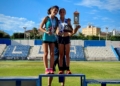sub 16 fem El Playa de Melilla cierra su año con su torneo de Media Distancia