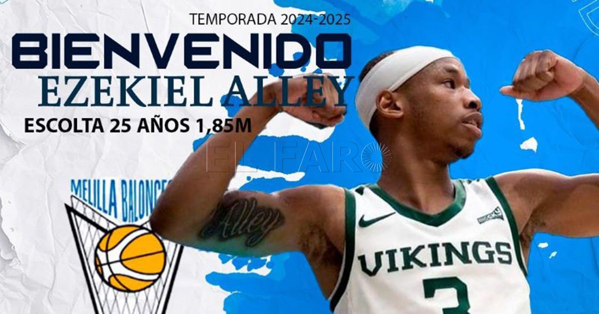2121212 Ezekiel Alley firma por el Melilla BC