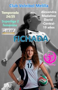 23D 2 4 La central Alexandra Madalina se incorpora a la plantilla melillense