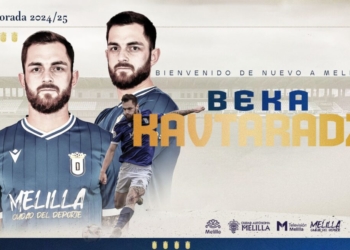 24D 2 3 Segunda etapa en las filas azulinas para el delantero Beka Kavtaradze