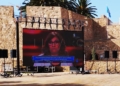 La Plaza de las Culturas se prepara para una noche de fútbol
