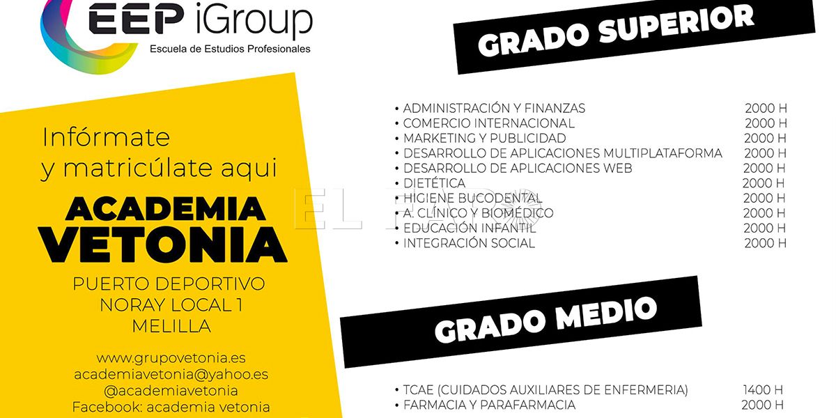 "La Formación Profesional está en la puerta delantera al igual que las carreras universitarias"