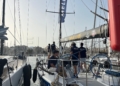 CM en pantalan El Ciudad de Melilla ya se entrena en Palma de Mallorca