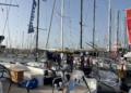 CM en pantalan2 El Ciudad de Melilla ya se entrena en Palma de Mallorca