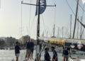 CM en pantalan5 El Ciudad de Melilla ya se entrena en Palma de Mallorca
