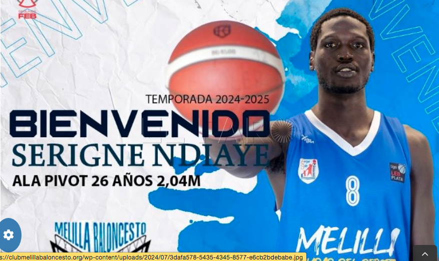 Captura de pantalla 2024 07 30 a las 12.18.11 El exEnrique Soler Serigne Lamine firma por el Club Melilla Baloncesto