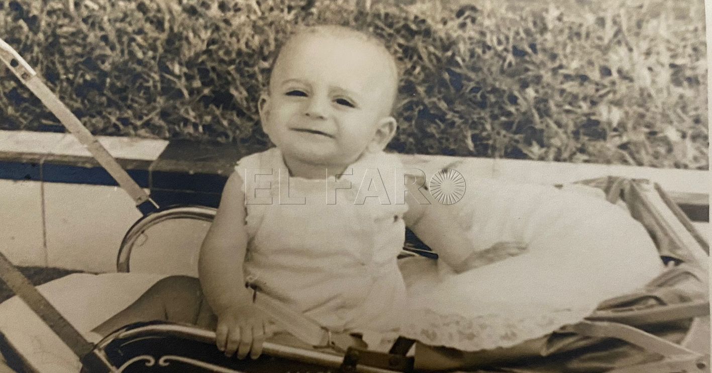 En el parque Hernandez. 1956 recorte Carlos Rubiales, el niño que quería ser de mayor churrero