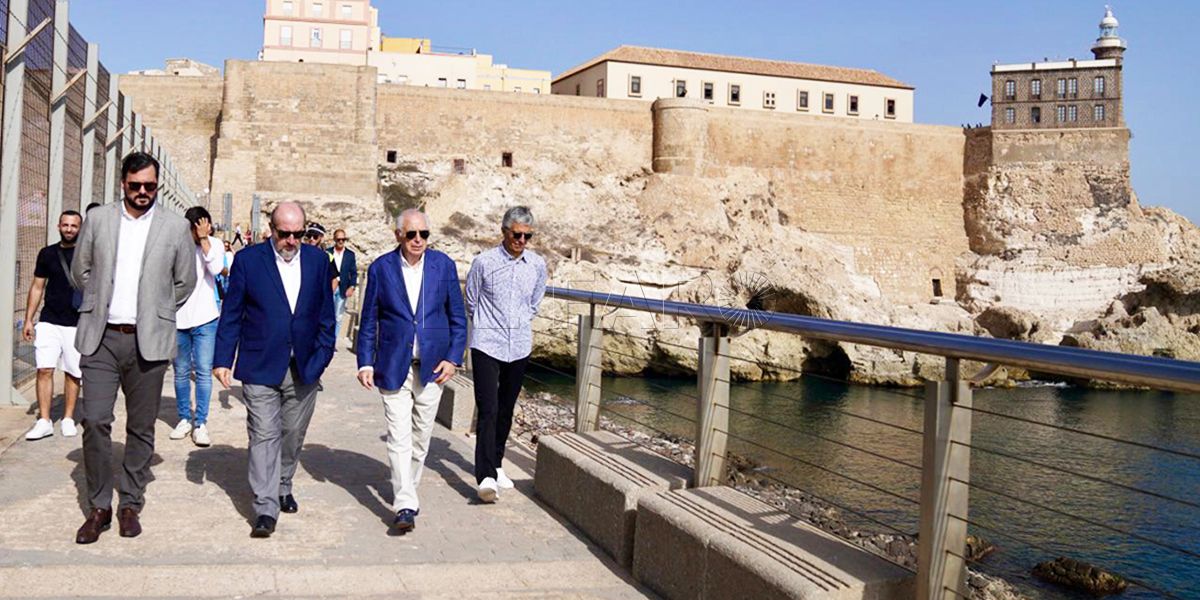Espaldon Los melillenses volverán a disfrutar del Paseo del Espaldón