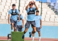 GTud47PWIAAAphf La UD Melilla juega su primer choque de pretemporada