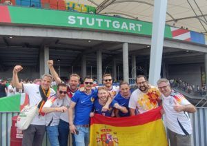 IMG 20240705 185028 Samad representa a Melilla en el partido España-Alemania de cuartos de final de la Eurocopa