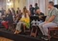 Isabel Guerra Ina Molina Roberto Toledo Unesco-Melilla asiste a un evento en el Gabinete Literario de Las Palmas