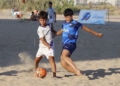 JUGADA 2 La Peña Real Madrid vence a La Salle en la final del autonómico alevín de fútbol playa