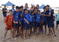 LA SALLE TROFEO SUBCAMPEON La Peña Real Madrid vence a La Salle en la final del autonómico alevín de fútbol playa