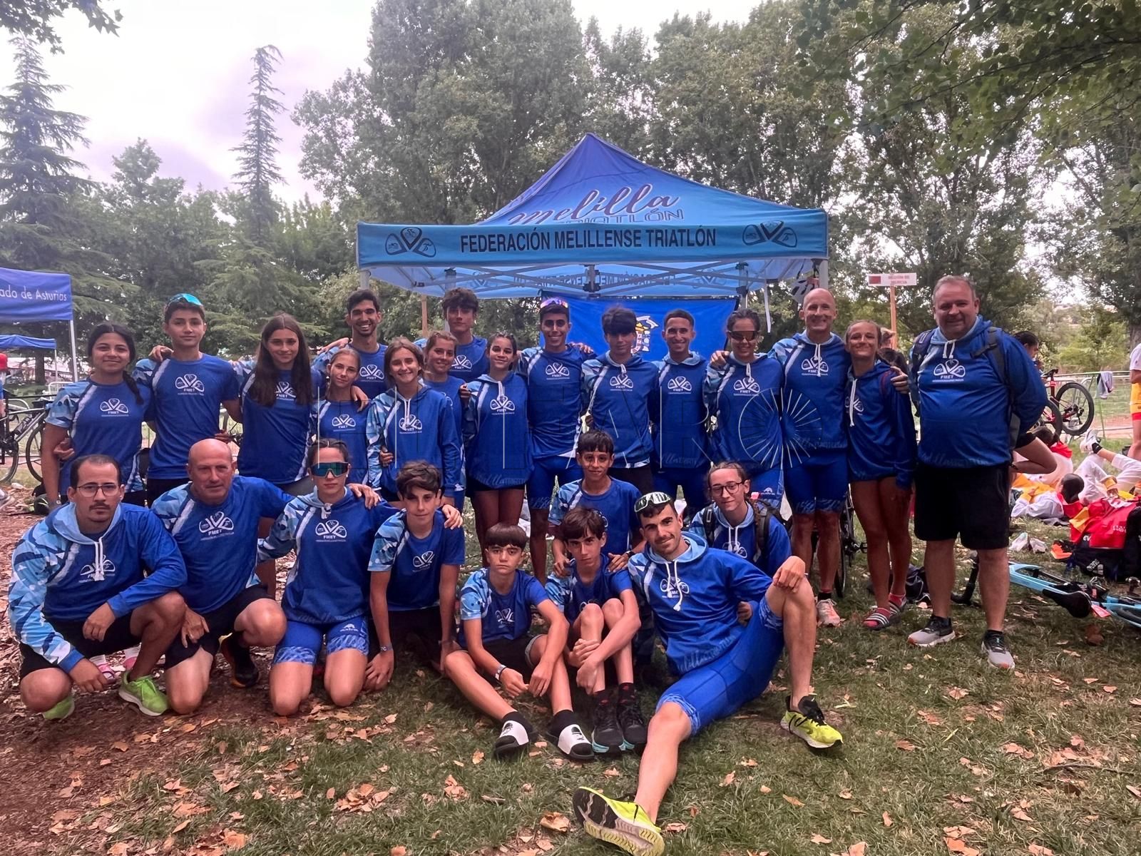 MERIDA1 Buenos resultados de los triatletas melillenses en el Nacional por selecciones
