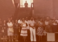 Palacio de la Asamblea. Entrega del Primer premio de pintura 1977 Carlos Rubiales, el niño que quería ser de mayor churrero