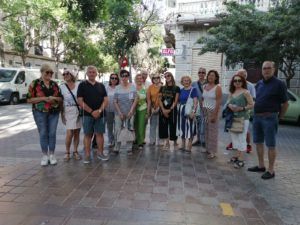 WhatsApp Image 2024 07 01 at 19.14.55 Visitantes de las Casas de Melilla en Zaragoza y Barcelona realizan la ruta modernista