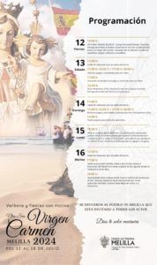 WhatsApp Image 2024 07 12 at 19.47.20 Fin de semana de celebraciones en Melilla