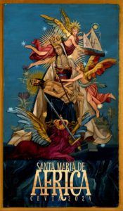WhatsApp Image 2024 07 28 at 11.57.25 1 Directivos de la Casa de Ceuta asistirán a los actos en honor a Santa María de África