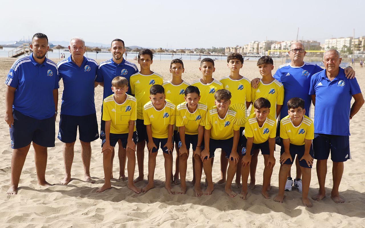 alevin futbol playa grupo Turno para los Campeonatos de España de Selecciones Autonómicas de Fútbol Playa