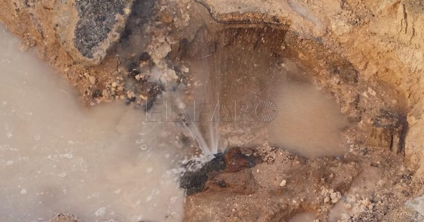 averia de agua recorte Corte de agua en el barrio de la Victoria