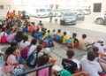 b4f09790 8021 414c 8ced 7c82b08b9ba7 La Guardia Civil recibe a alumnos y profesores de Cáritas y La Salle