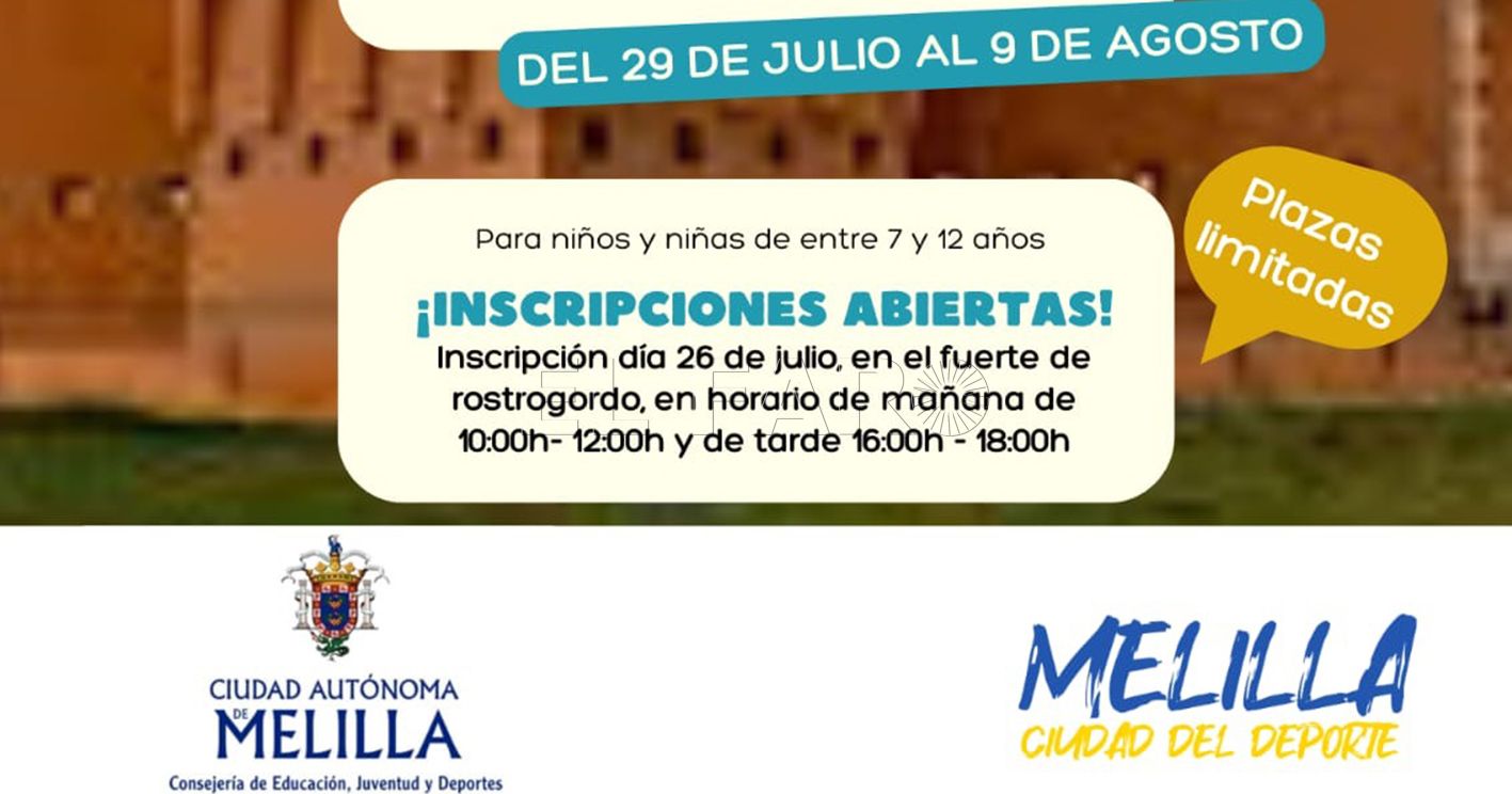 campamento de verano consejeria de educacion recorte La Ciudad organiza un campamento del 29 de julio al 9 de agosto en el Fuerte de Rostrogordo