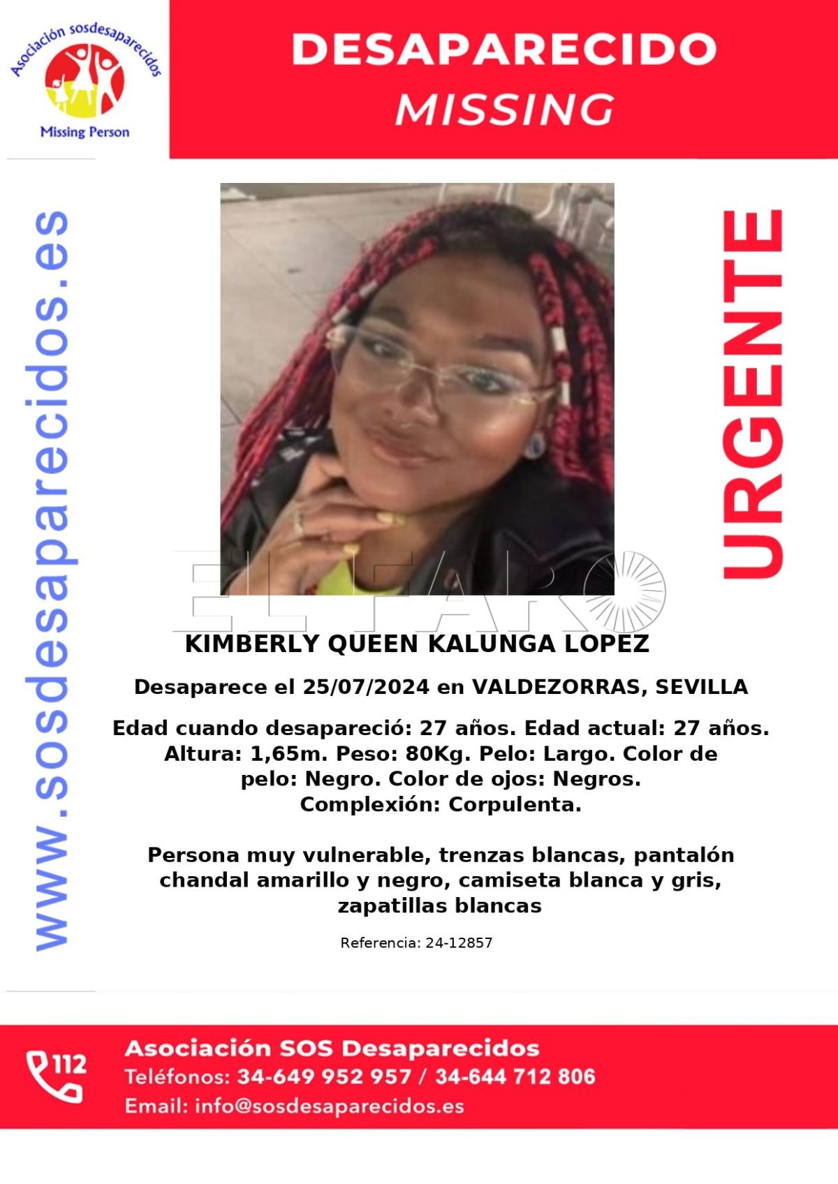 kimberly queen kalunga lopez 24 12857 page 0001 e1722105905550 Desaparecida una joven melillense en el barrio sevillano de Valdezorras