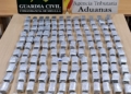 02 Aprehension medicamento recorte 1 La Guardia Civil detiene en el Puerto de Melilla a un viajero que portaba 81.000 comprimidos de clonazepam