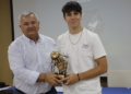 11 ANTONIO NACARINO ATLETICO MELILLA PORTERO MENOS GOLEADO JUVENIL FUTBOL La RFMF celebra su Asamblea General Ordinaria y la entrega de trofeos
