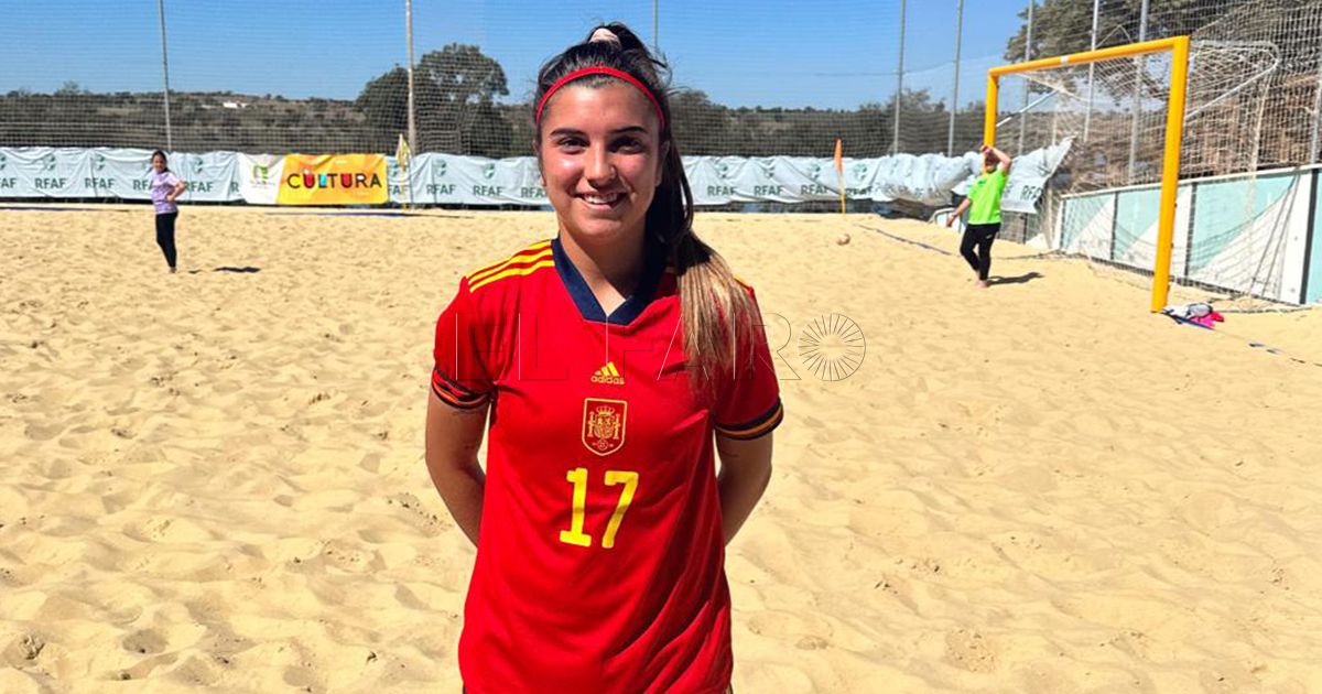 11111 1 La melillense Natalia Cuadrado, con España