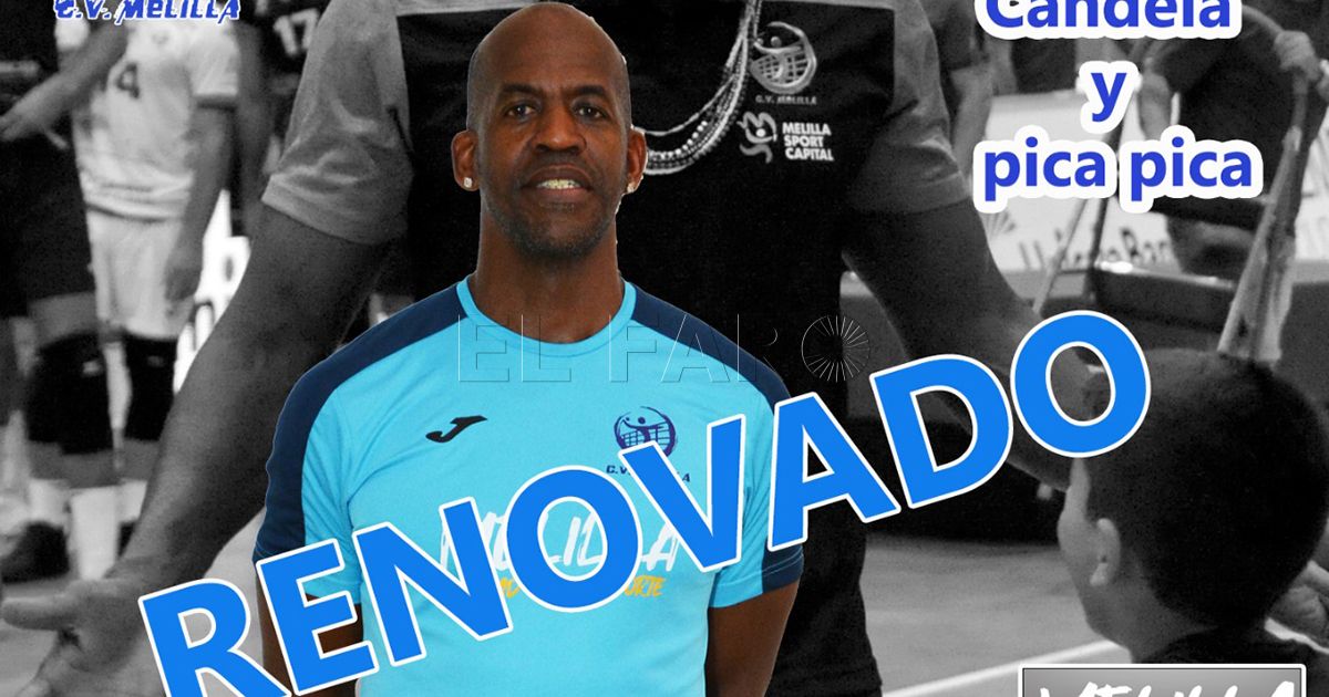 1111111 1 Sánchez Cordero renueva con el CV Melilla