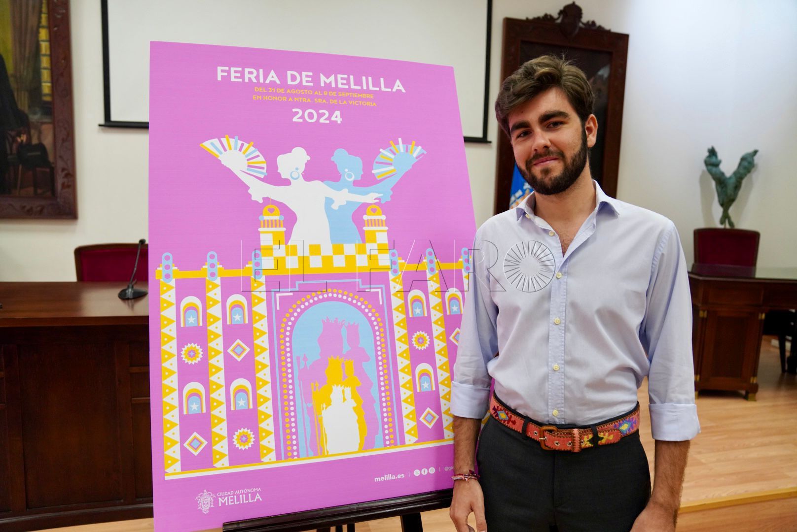 18 1 “Quería que fuera un cartel vivo, muy colorido y veraniego”