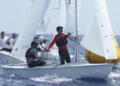 21D 12 Los belgas Peeters y Janssens, líderes de la Clase Snipe tras el primer día de competición