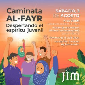 Al fajr La Junta Islámica de Melilla organiza una caminata juvenil en los pinos