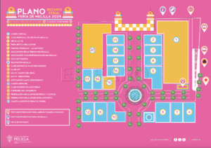 Captura de pantalla 2024 08 26 a las 10.41.28 La Feria de Melilla de este año contará con 23 casetas